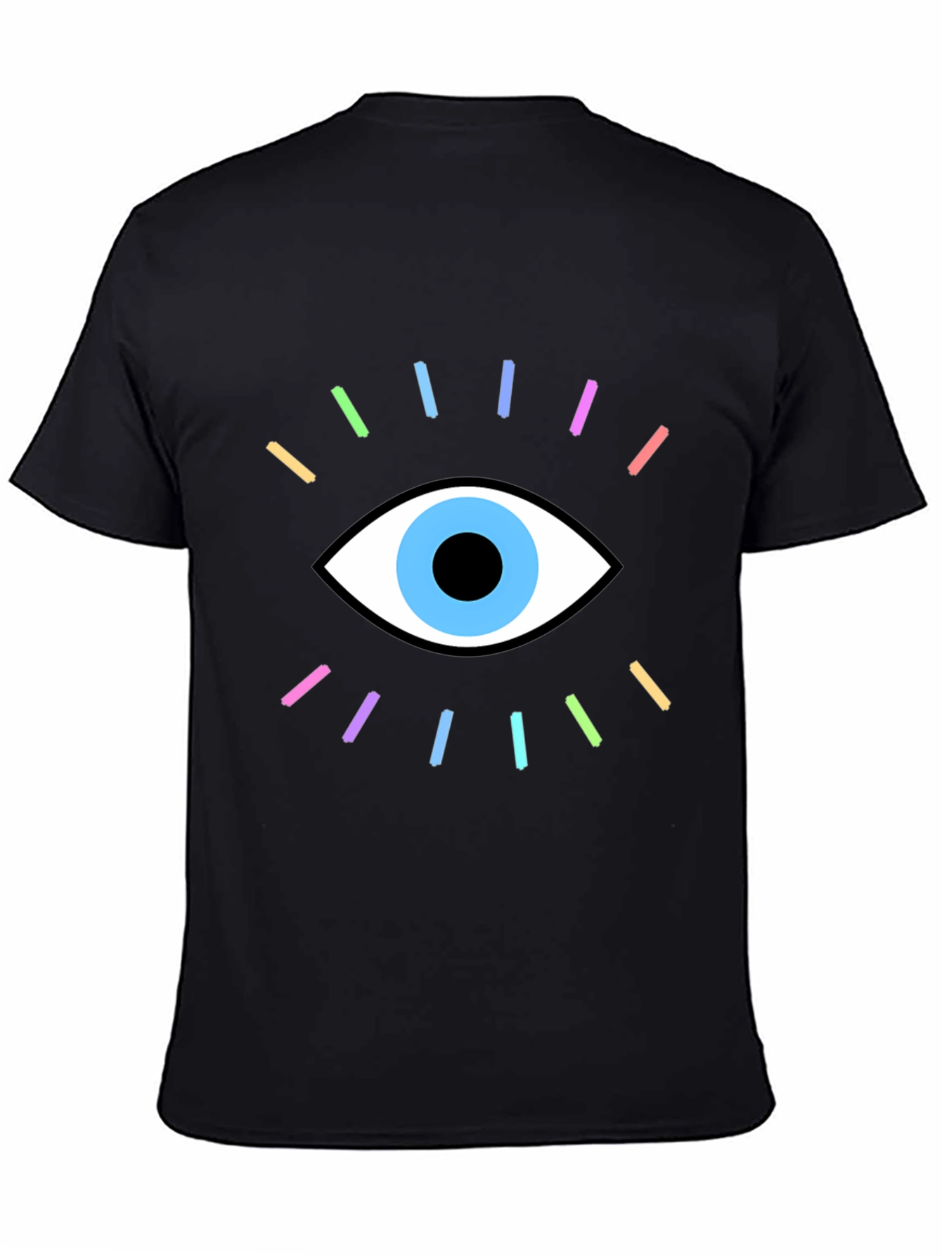 Eye Graphic Tee - Unisex Black T-Shirt