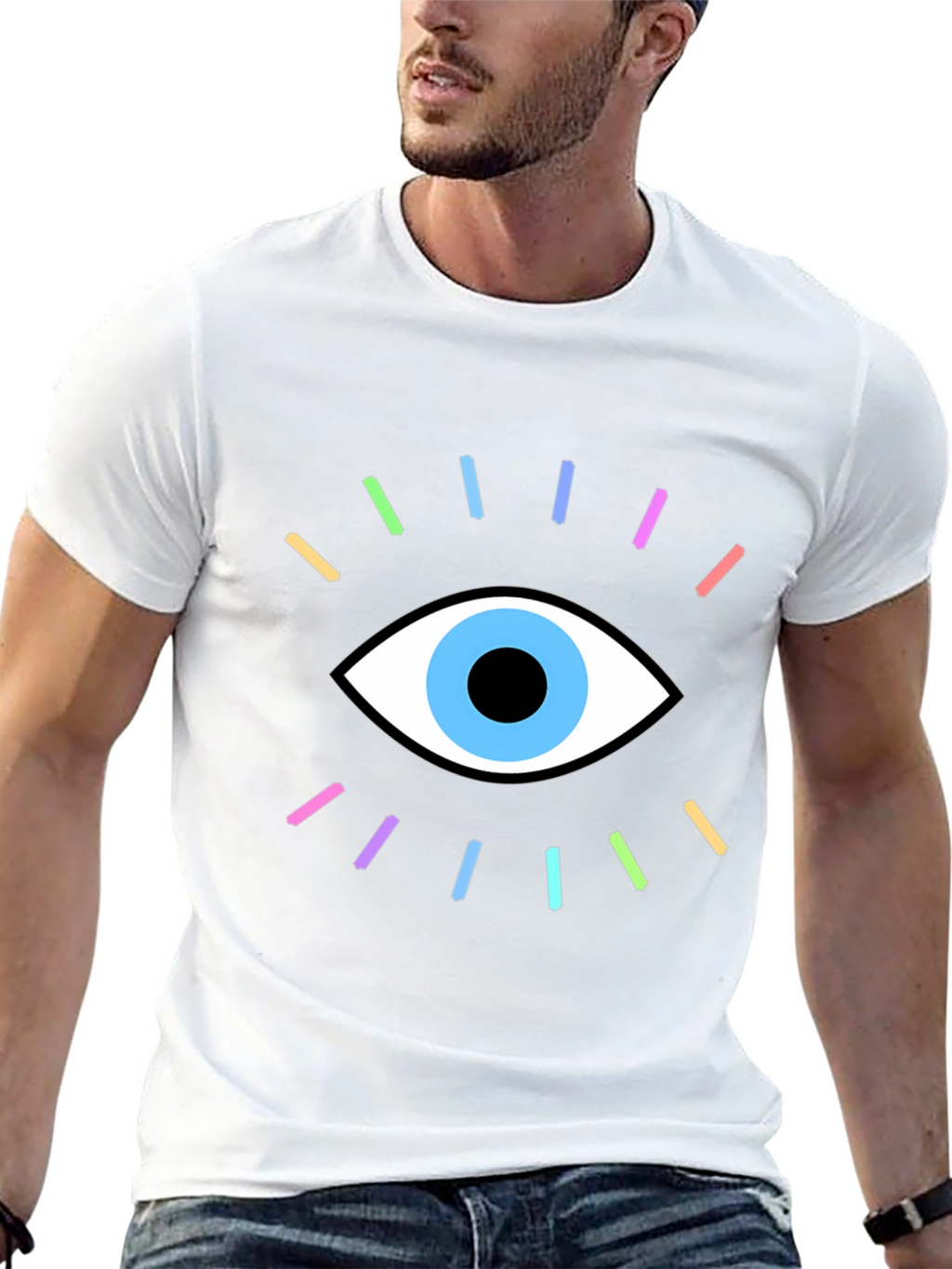 Eye Graphic Tee - Unisex Black T-Shirt