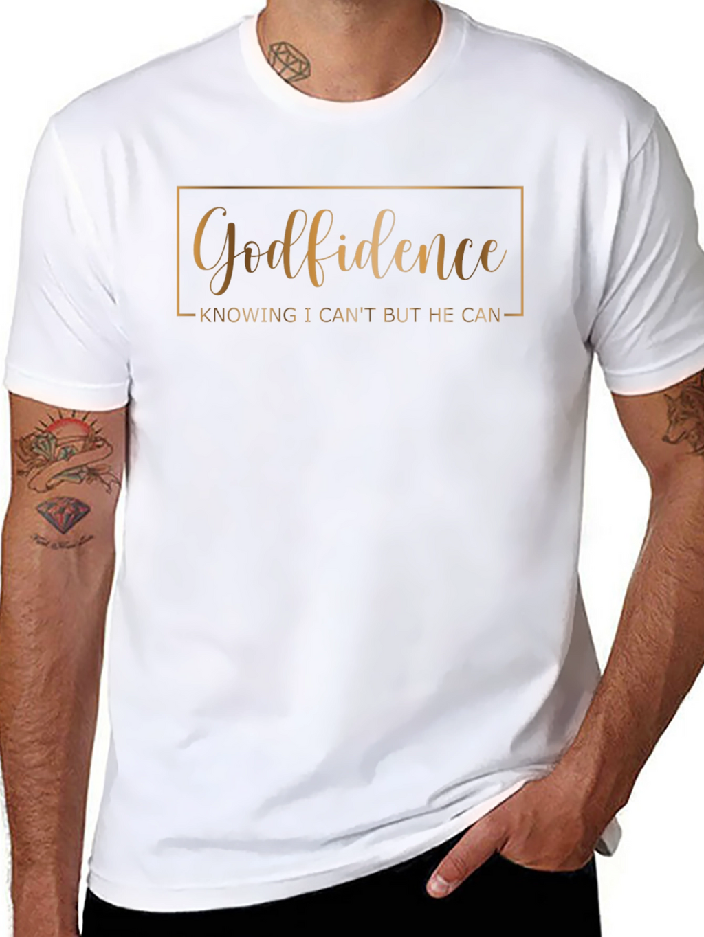Godfidence Graphic T-Shirt: Faith & Confidence