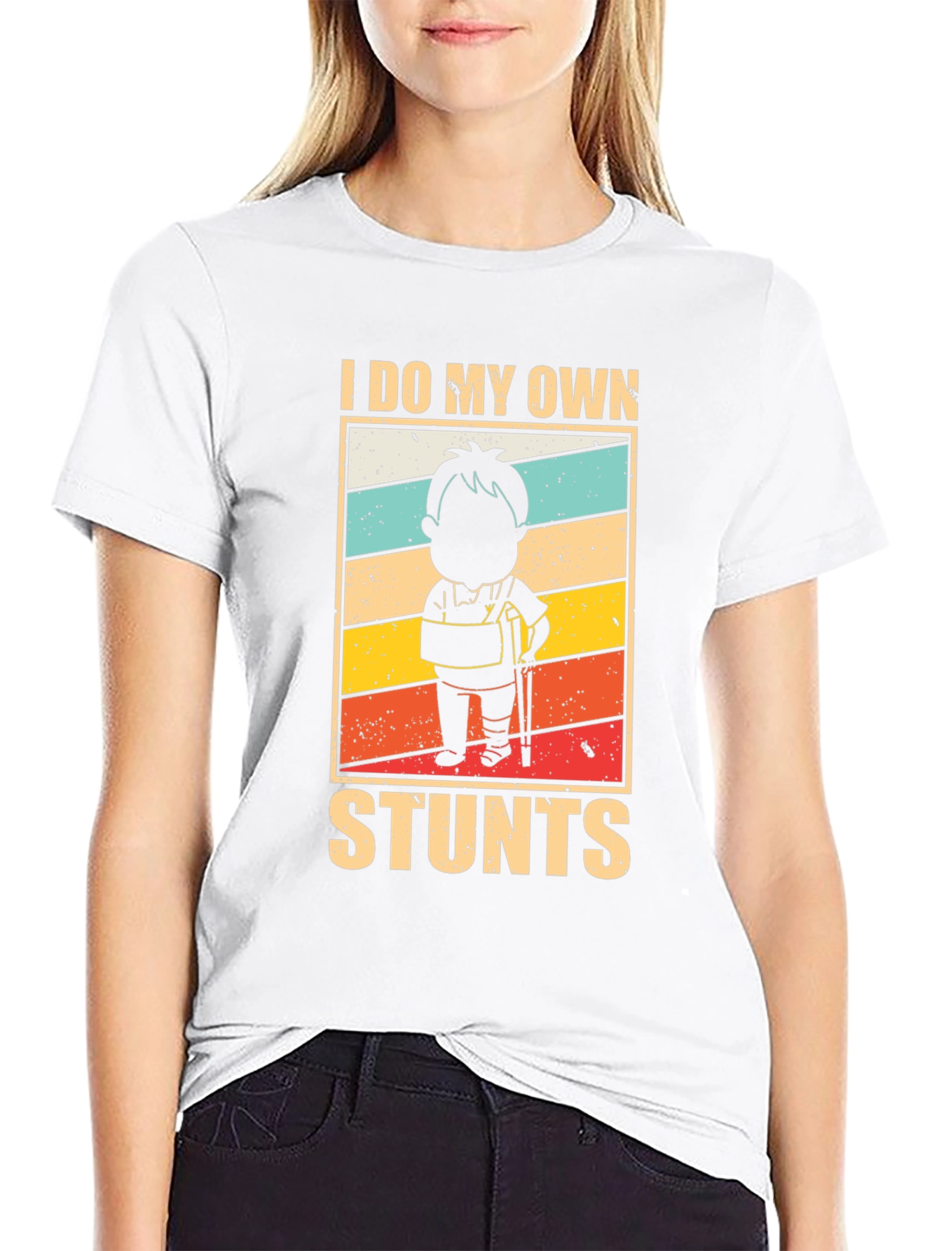 I Do My Own Stunts Graphic T-Shirt