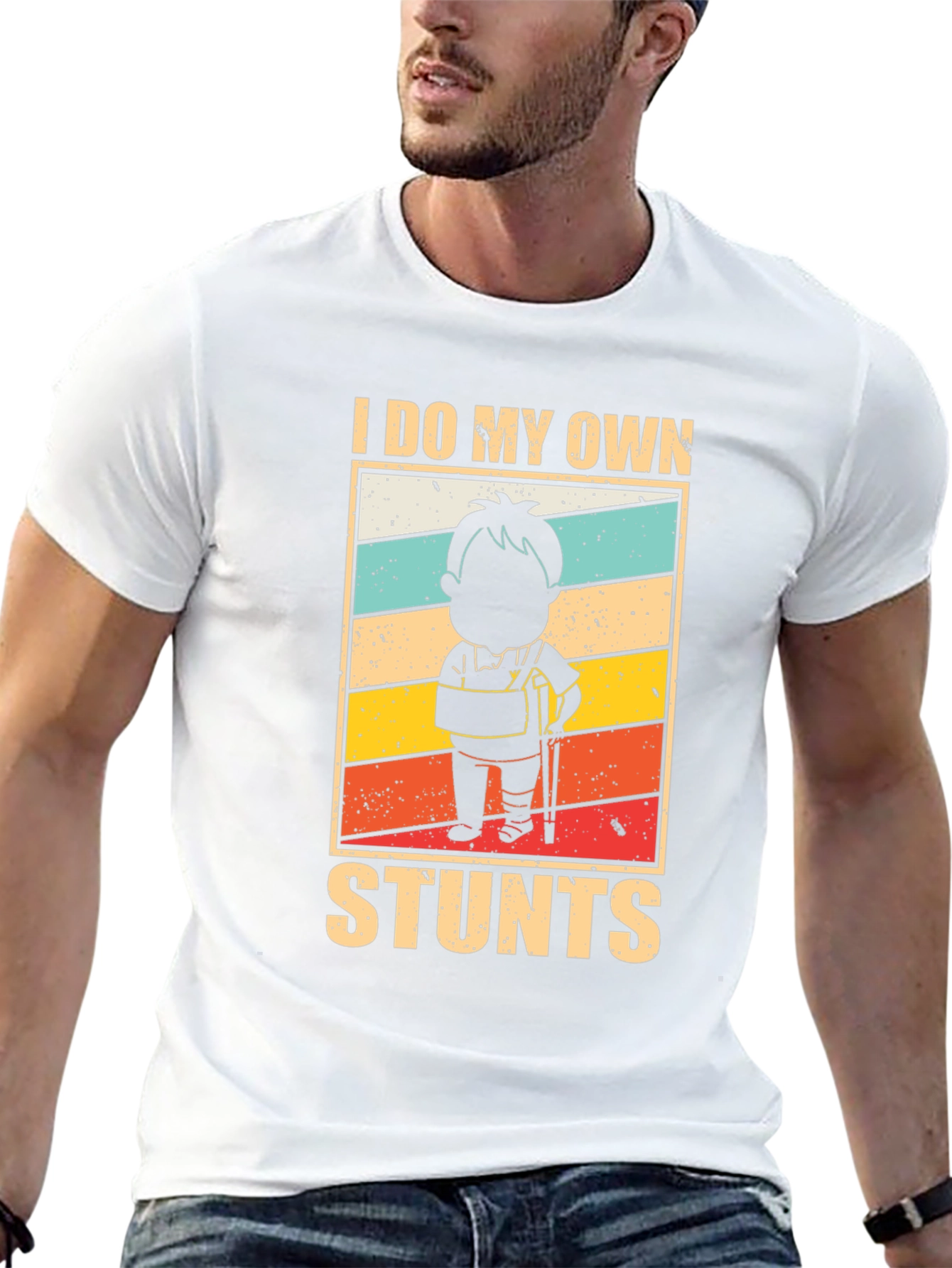 I Do My Own Stunts Graphic T-Shirt