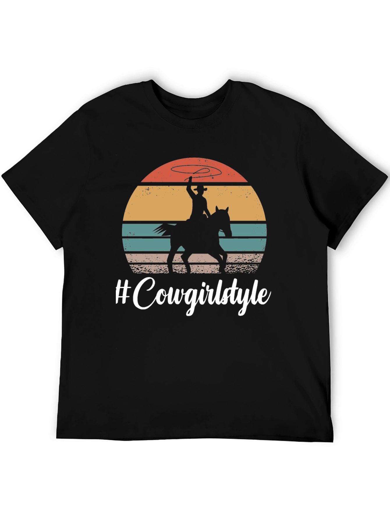 Cowgirl Style Graphic T-Shirt