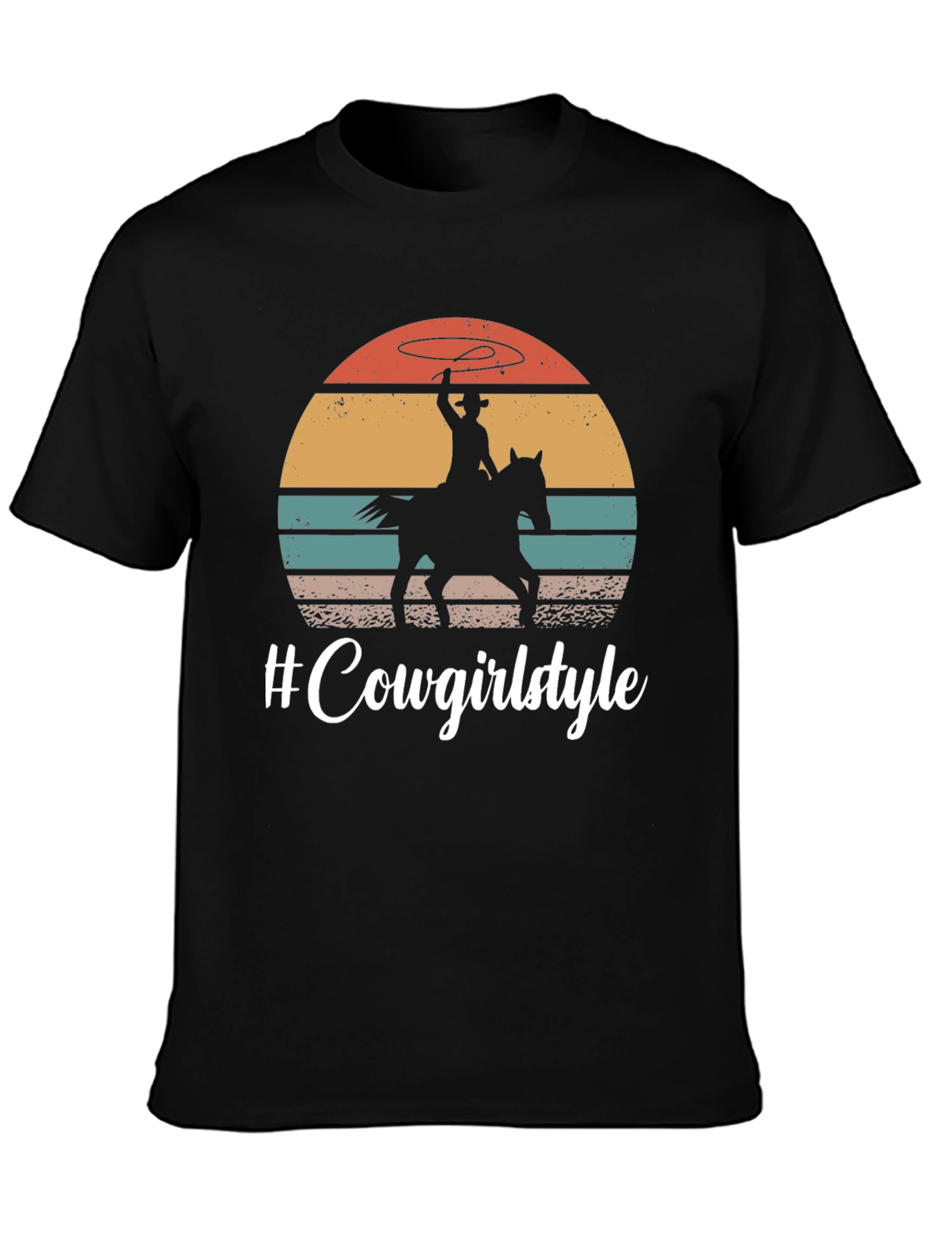 Cowgirl Style Graphic T-Shirt