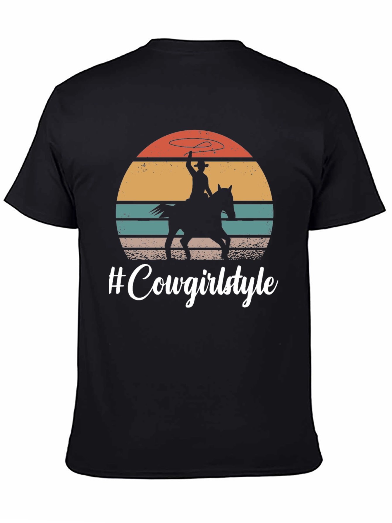 Cowgirl Style Graphic T-Shirt