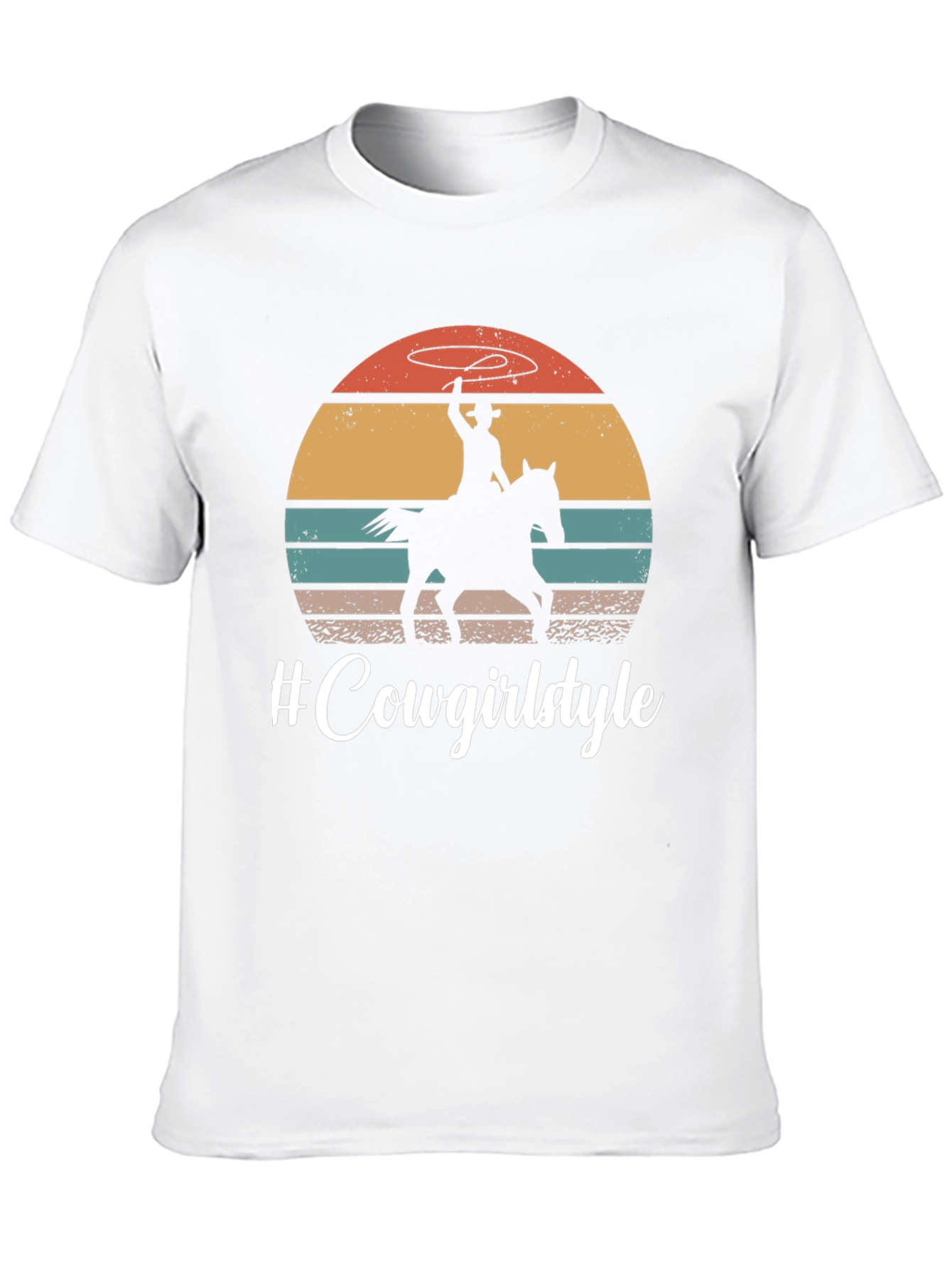 Cowgirl Style Graphic T-Shirt