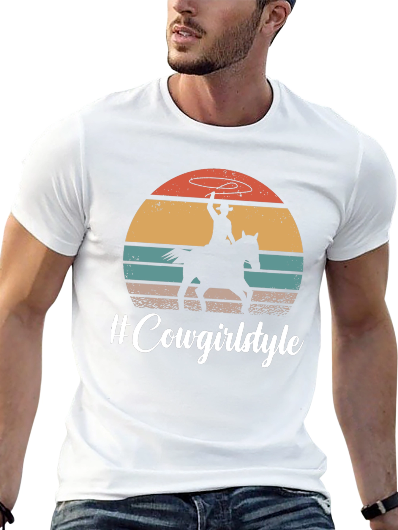 Cowgirl Style Graphic T-Shirt