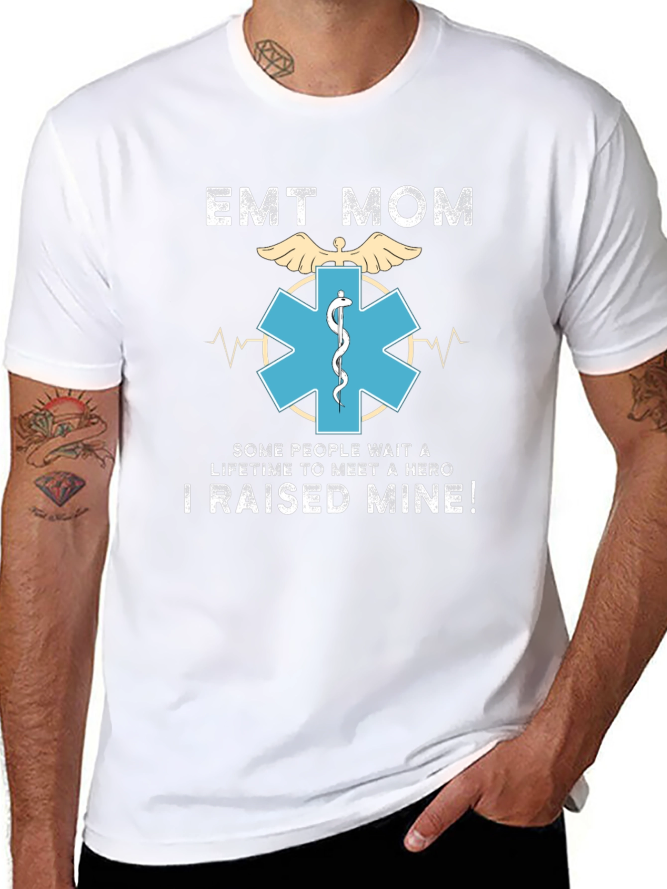 EMT Mom T-Shirt - Hero Raising Tee