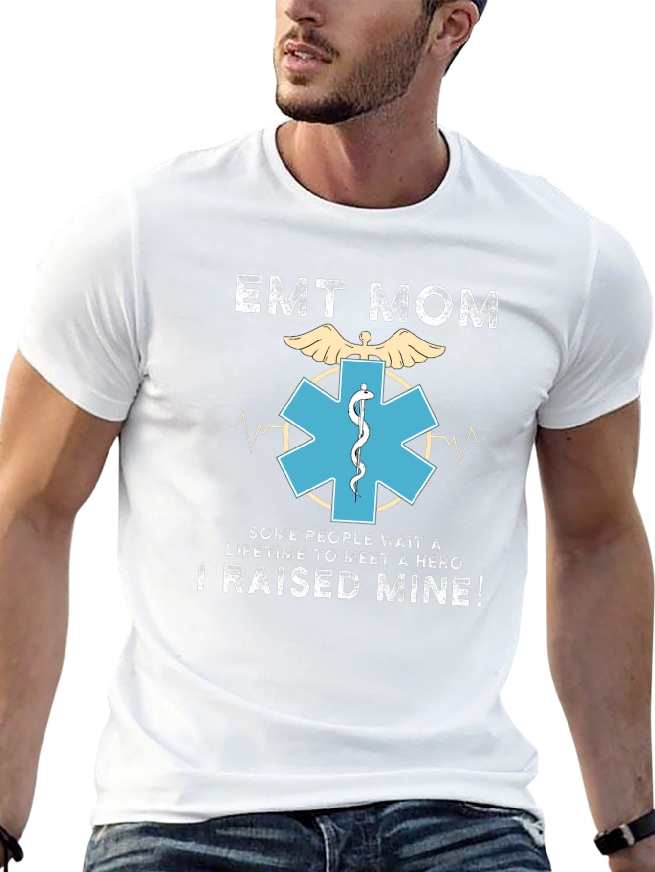 EMT Mom T-Shirt - Hero Raising Tee