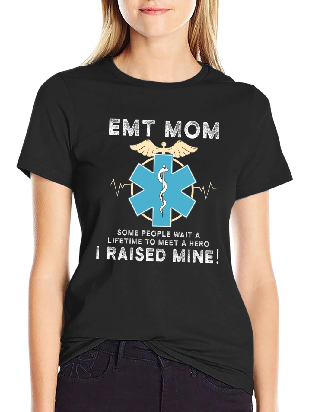 EMT Mom T-Shirt - Hero Raising Tee