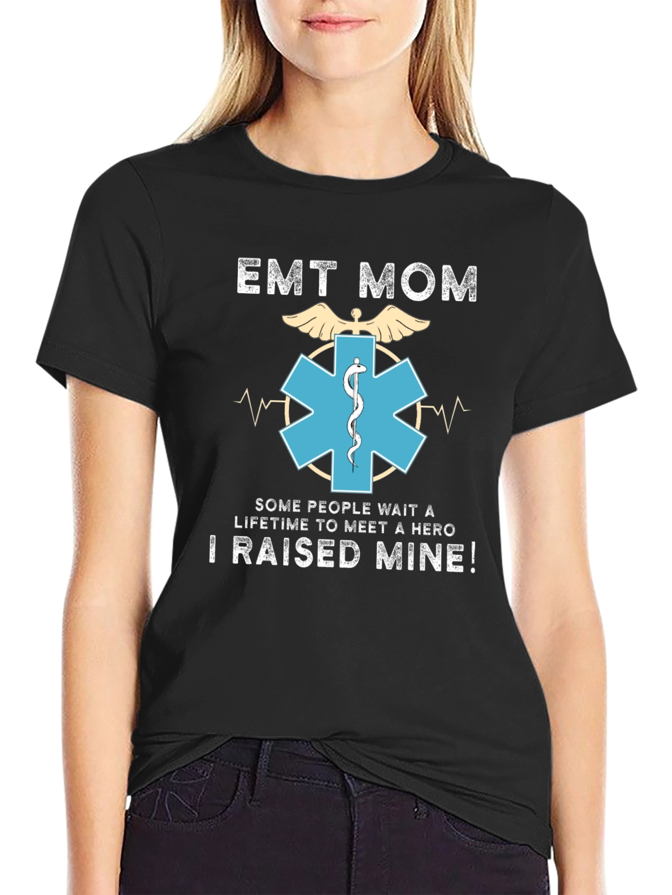 EMT Mom T-Shirt - Hero Raising Tee