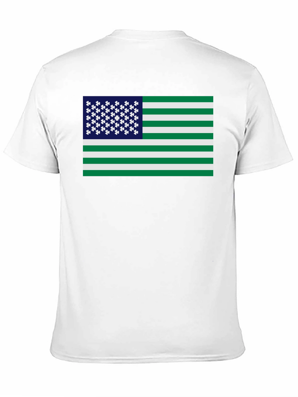 Irish American Flag Graphic T-Shirt