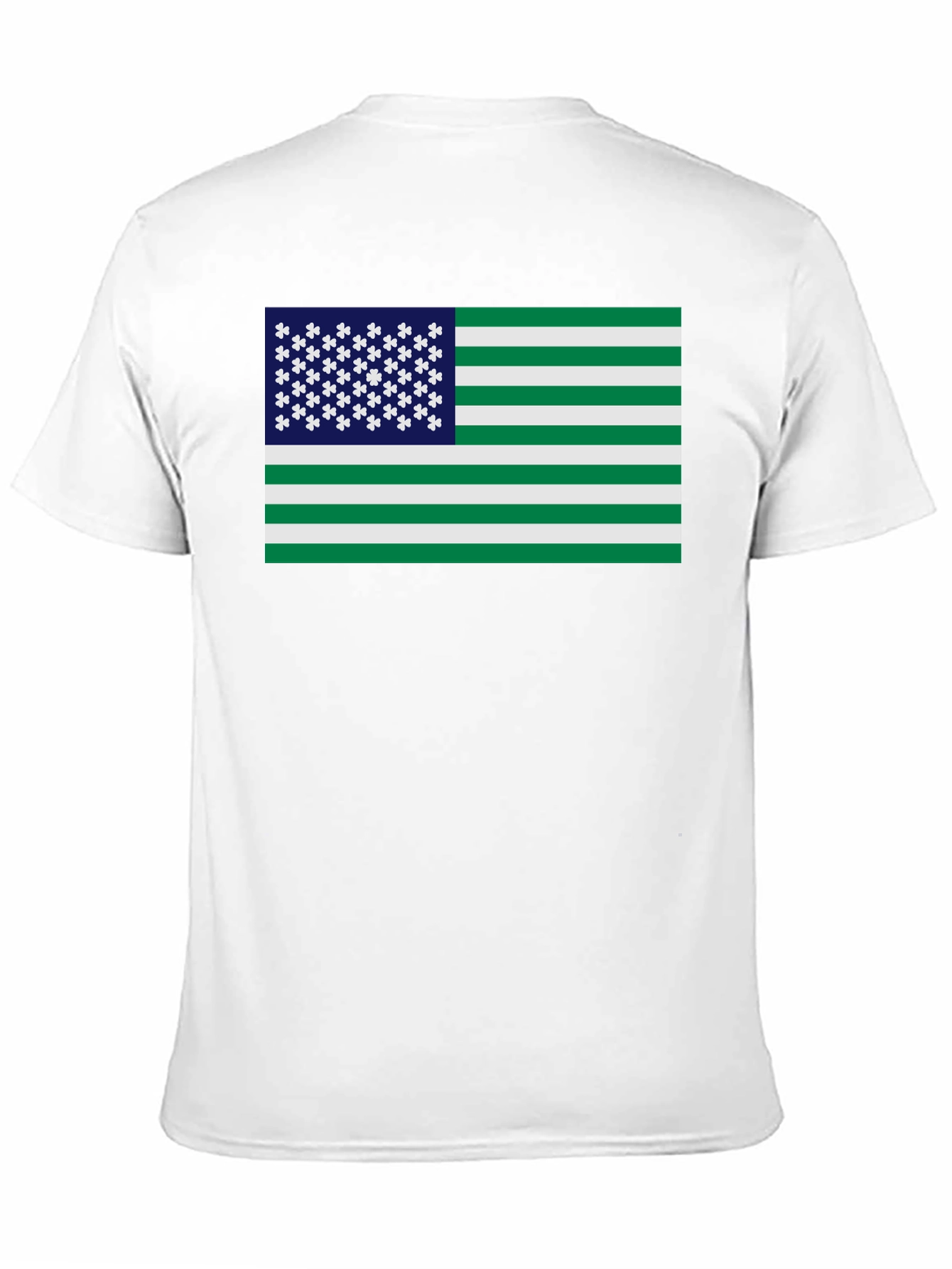 Irish American Flag Graphic T-Shirt