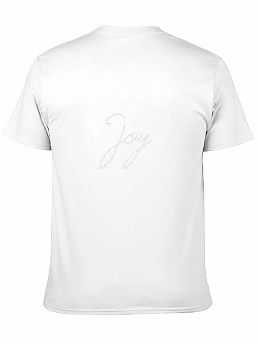 Joy Graphic Tee - Black Casual T-Shirt