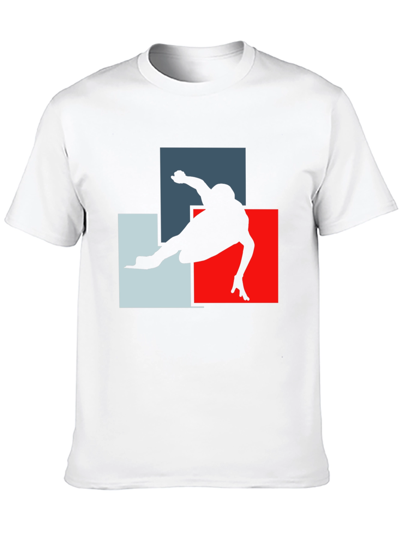 Geometric Skater Graphic T-Shirt