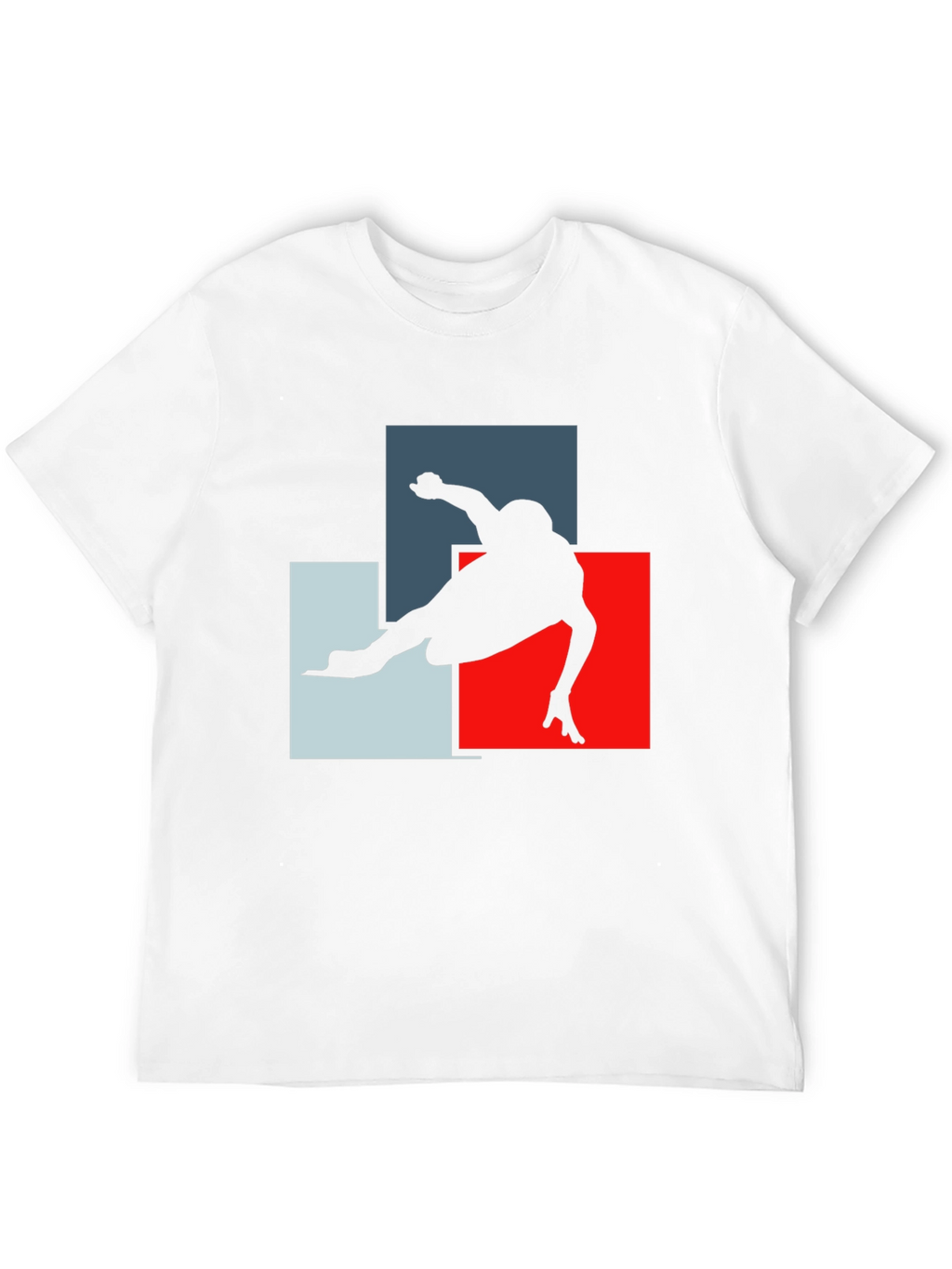 Geometric Skater Graphic T-Shirt