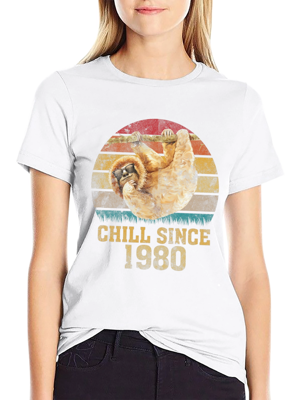 Chill Since 1980 Sloth T-Shirt