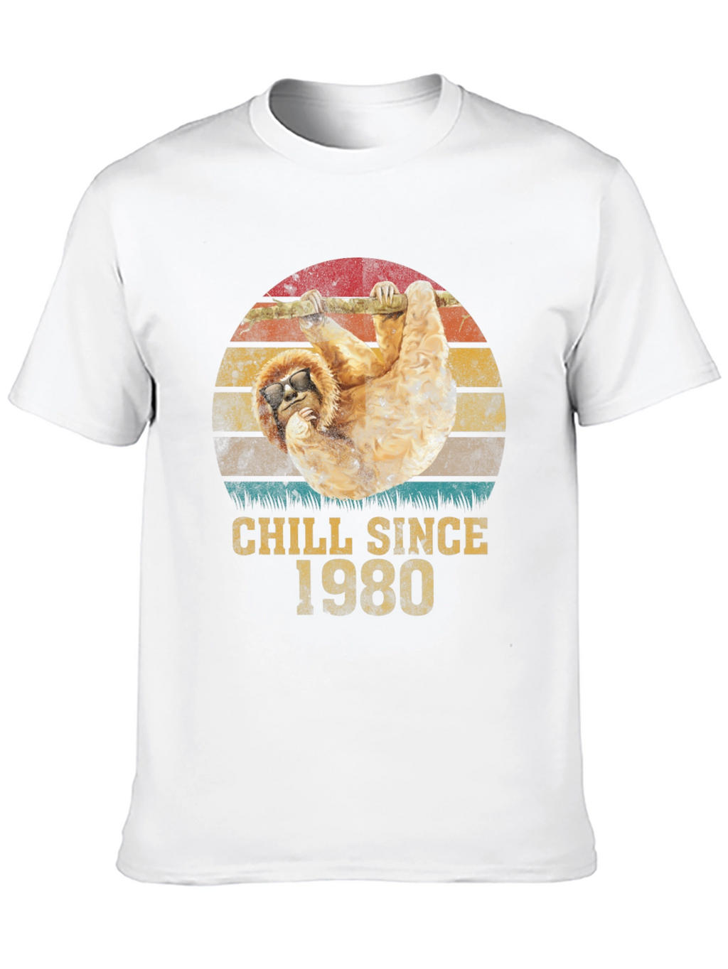 Chill Since 1980 Sloth T-Shirt