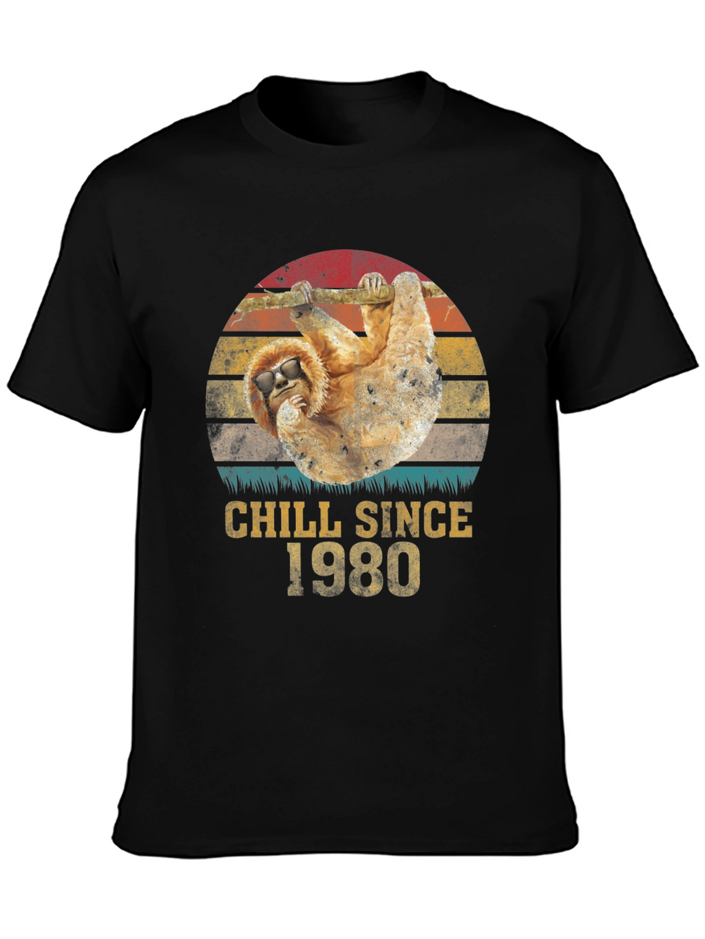 Chill Since 1980 Sloth T-Shirt