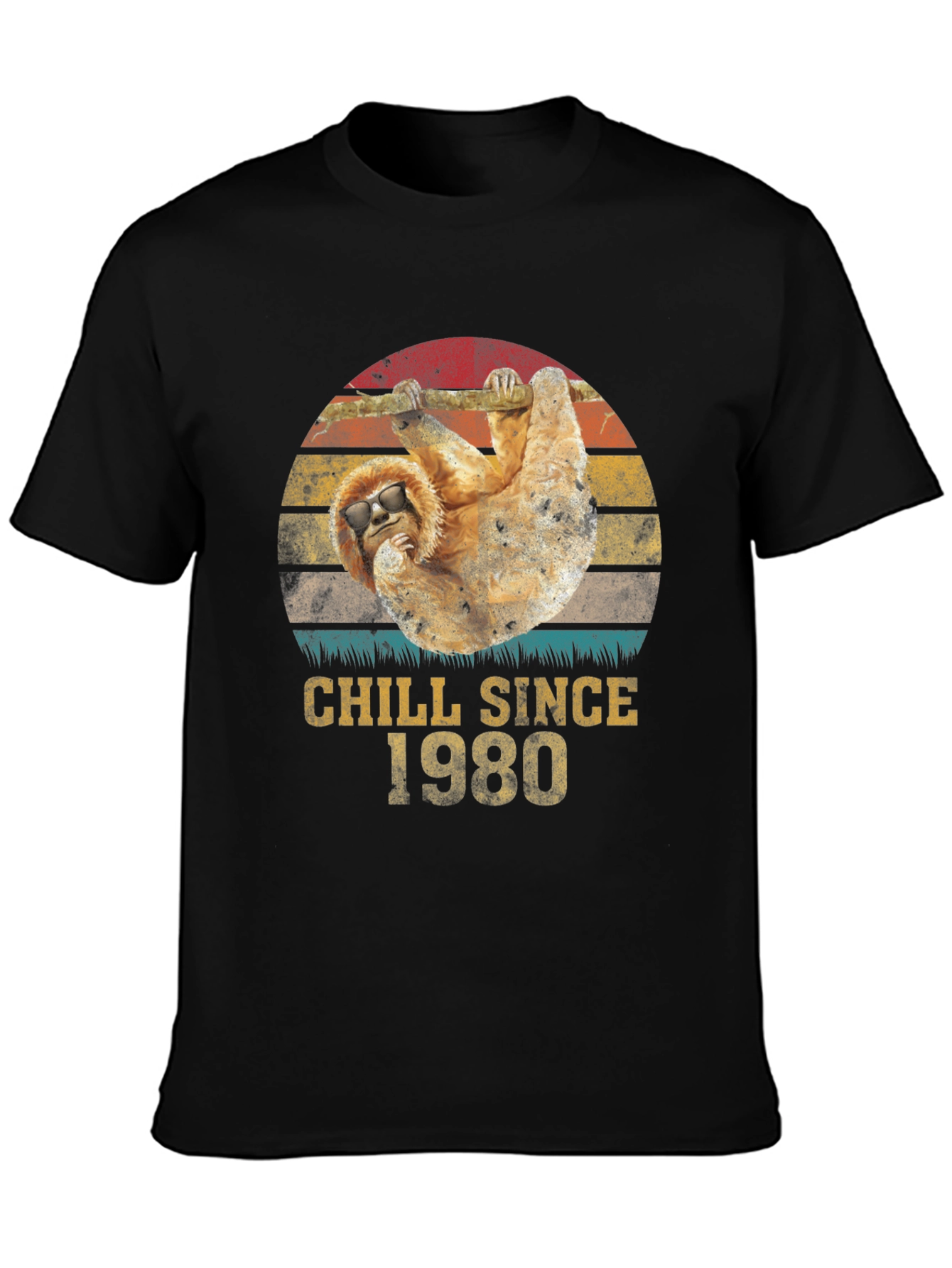 Chill Since 1980 Sloth T-Shirt