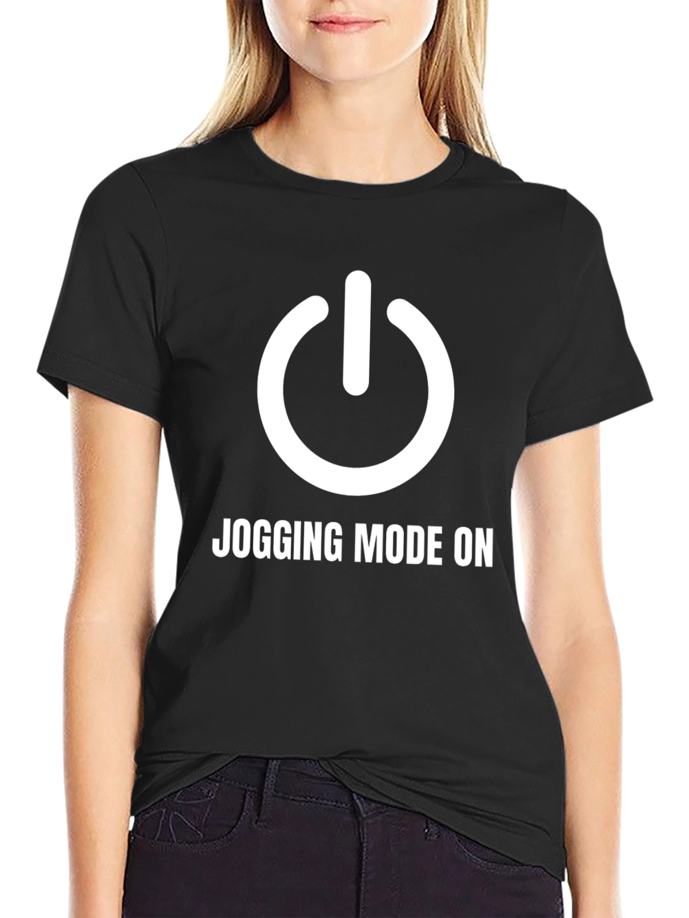 Jogging Mode On T-Shirt - Active Lifestyle Apparel