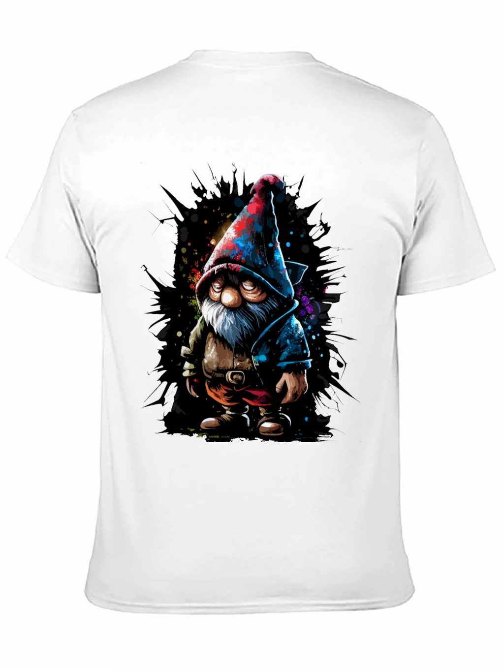 Gnome Graphic Tee - Funky Art T-Shirt