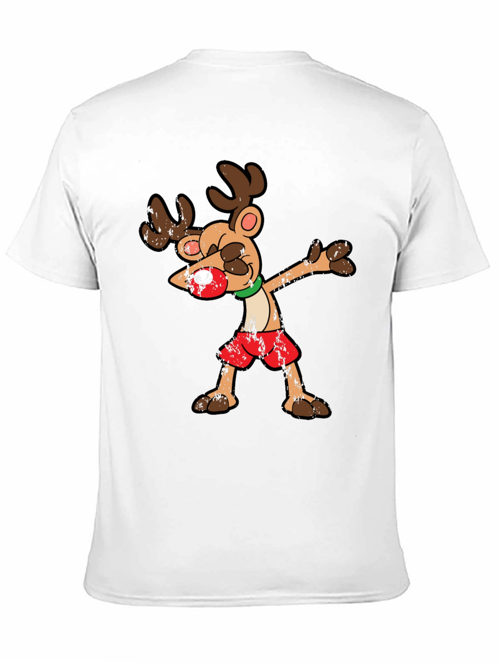 Dabbing Reindeer Graphic Tee