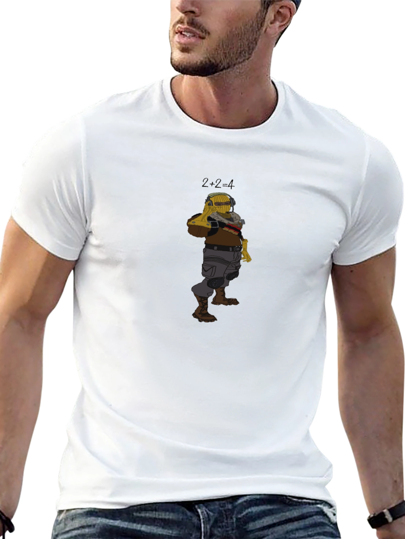 Cartoon Character Graphic Tee