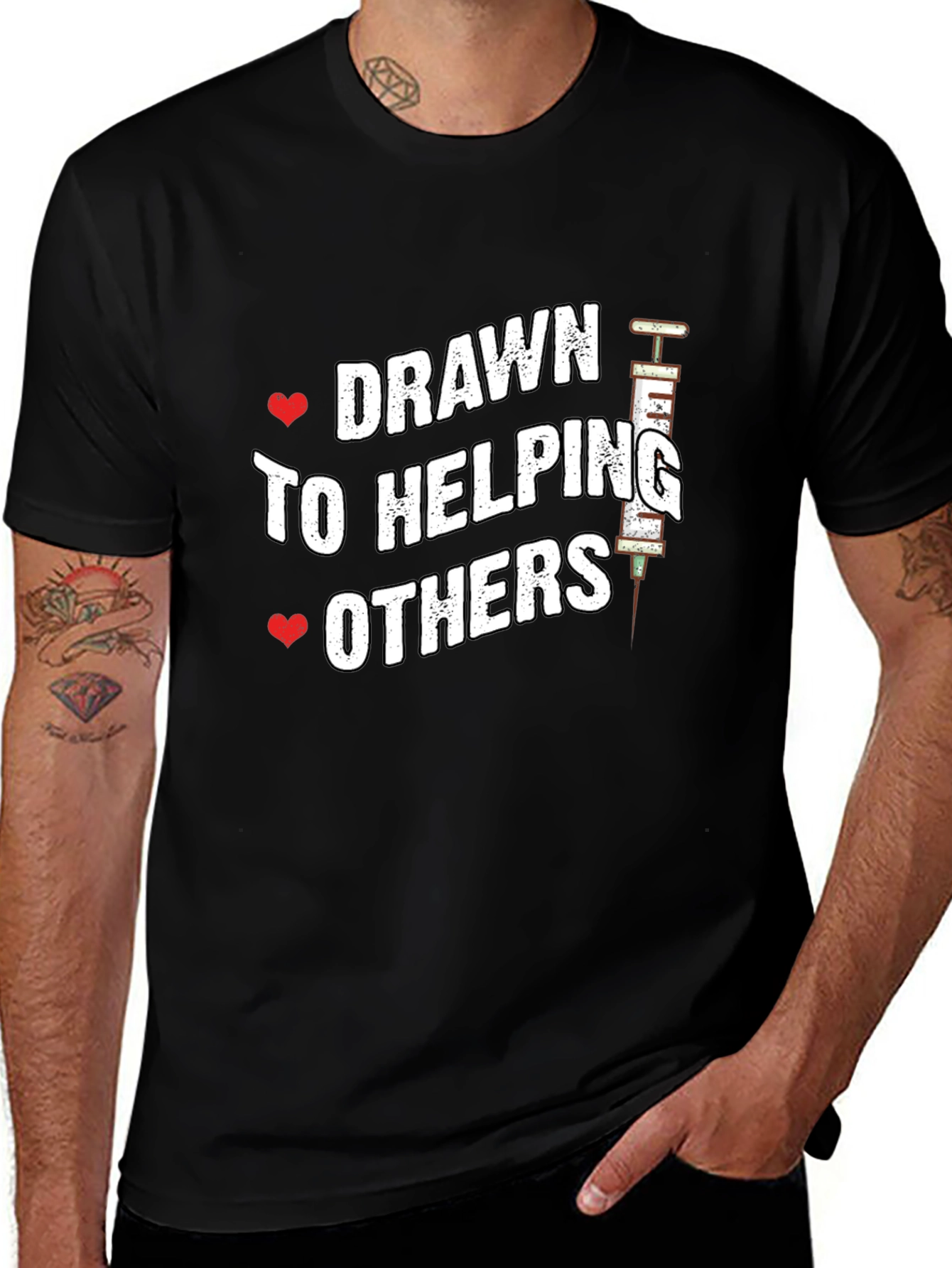 Drawn to Helping Others T-Shirt