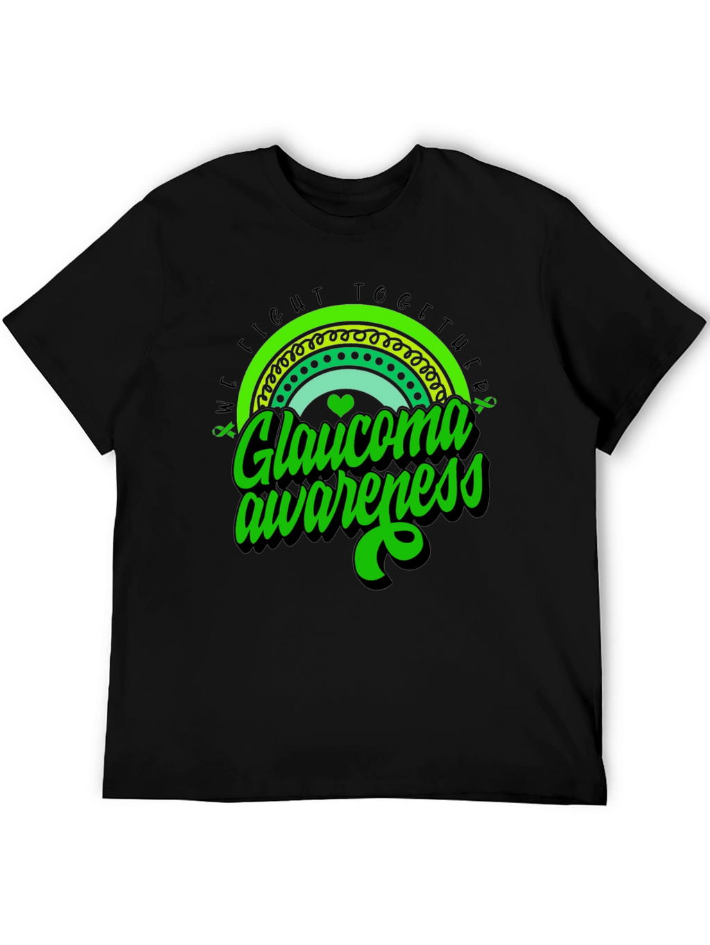 Glaucoma Awareness T-Shirt - Fight Together