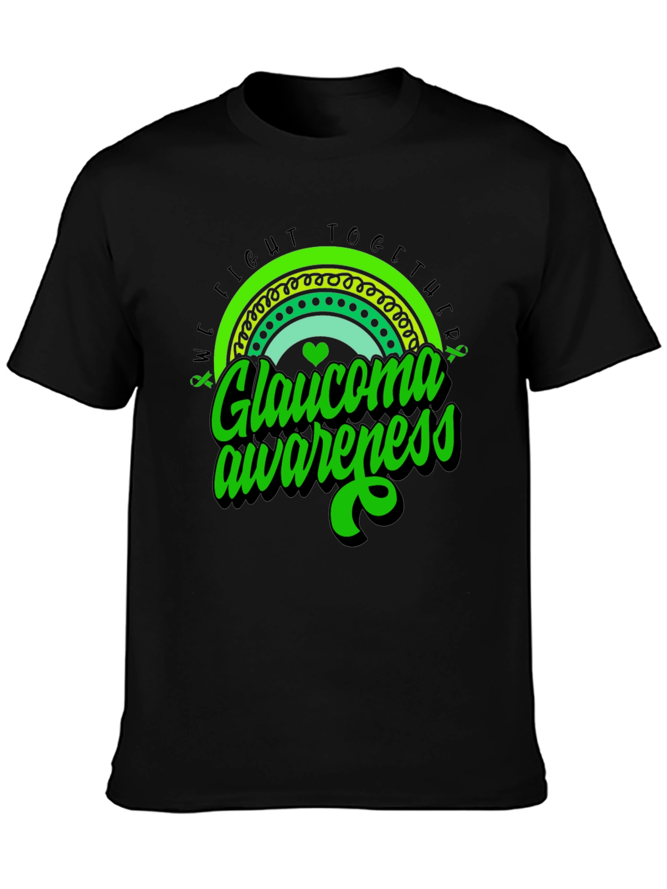 Glaucoma Awareness T-Shirt - Fight Together
