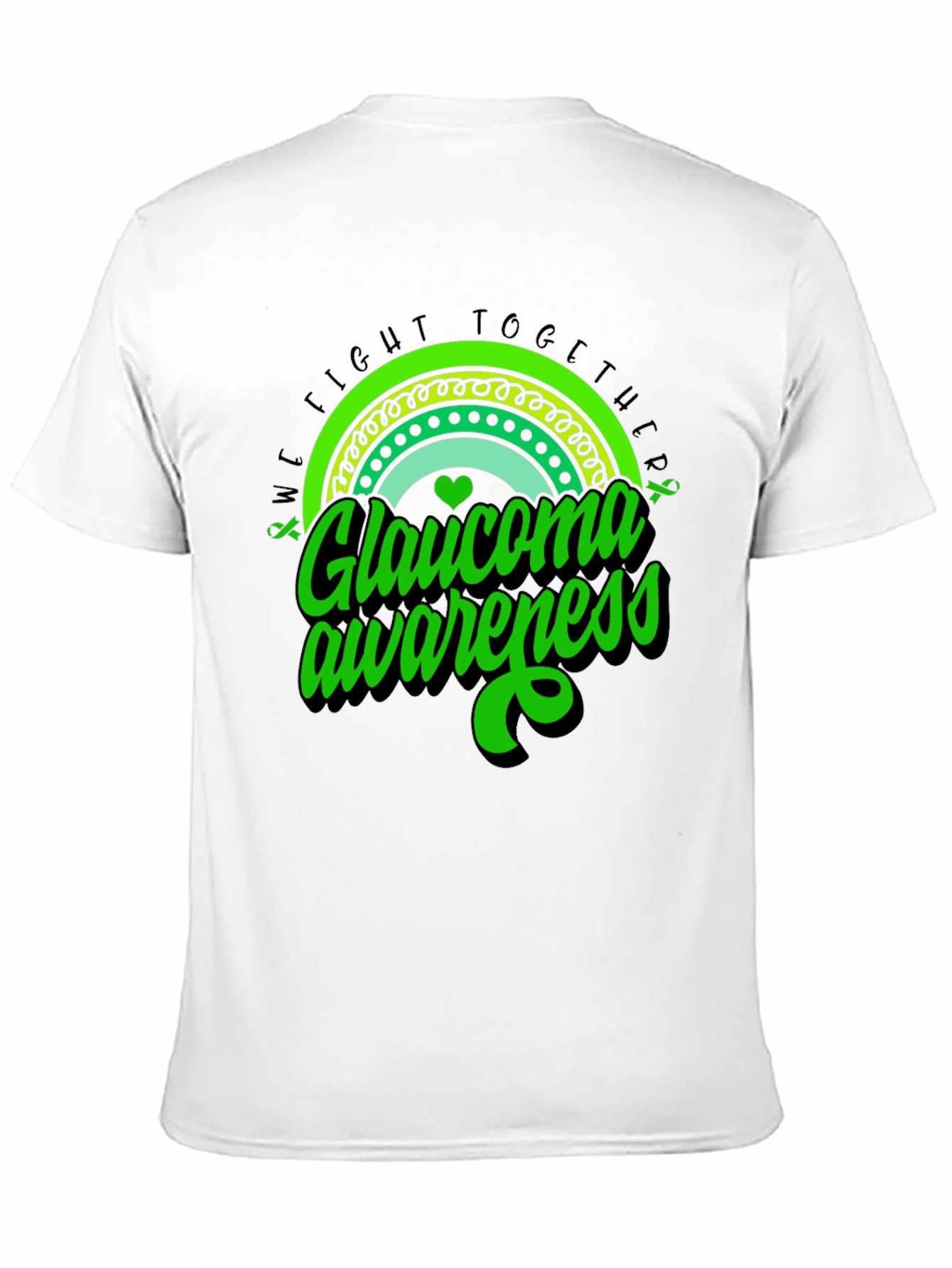 Glaucoma Awareness T-Shirt - Fight Together