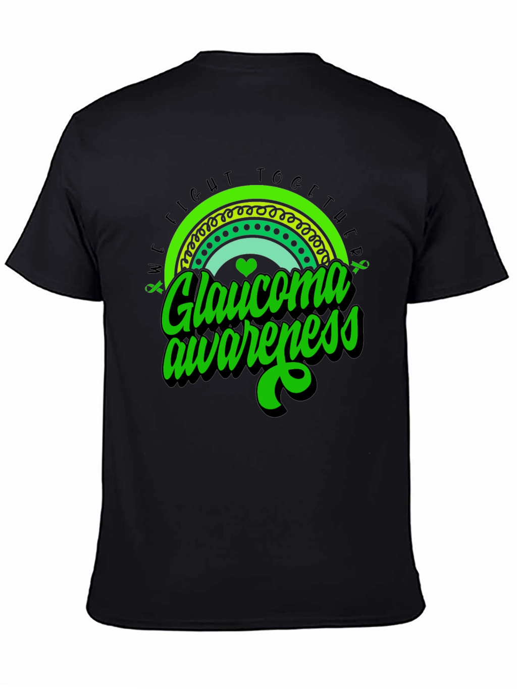 Glaucoma Awareness T-Shirt - Fight Together