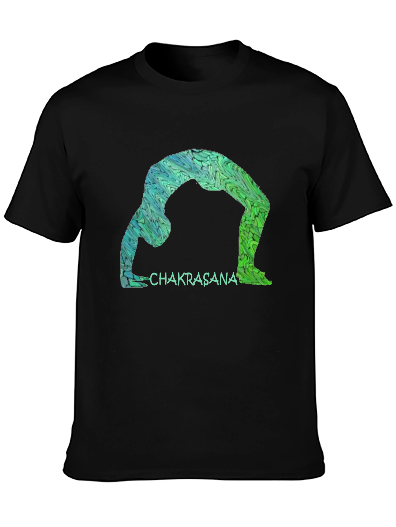 Chakrasana Yoga Tee - Stylish and Comfortable