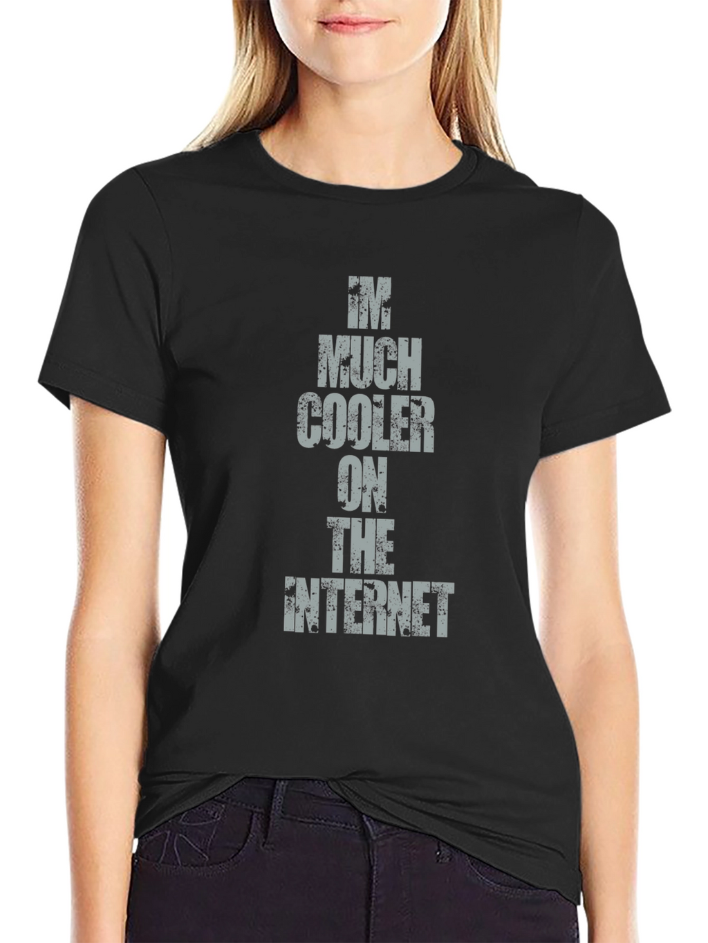 Im Much Cooler on the Internet Tee