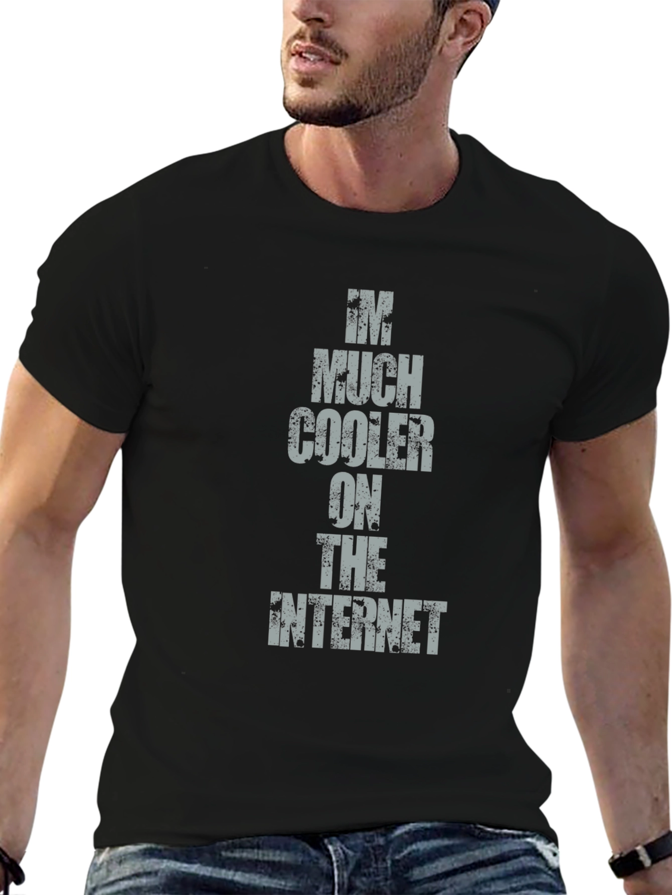 Im Much Cooler on the Internet Tee