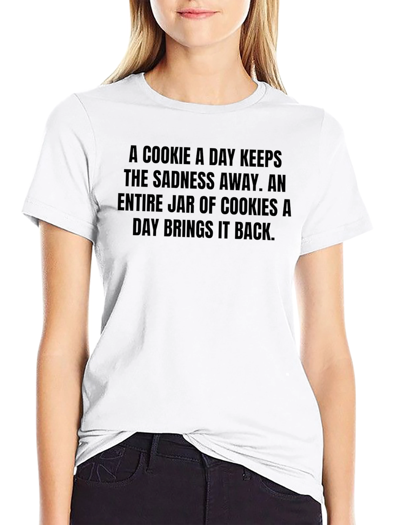 Cookie T-Shirt: A Cookie a Day...