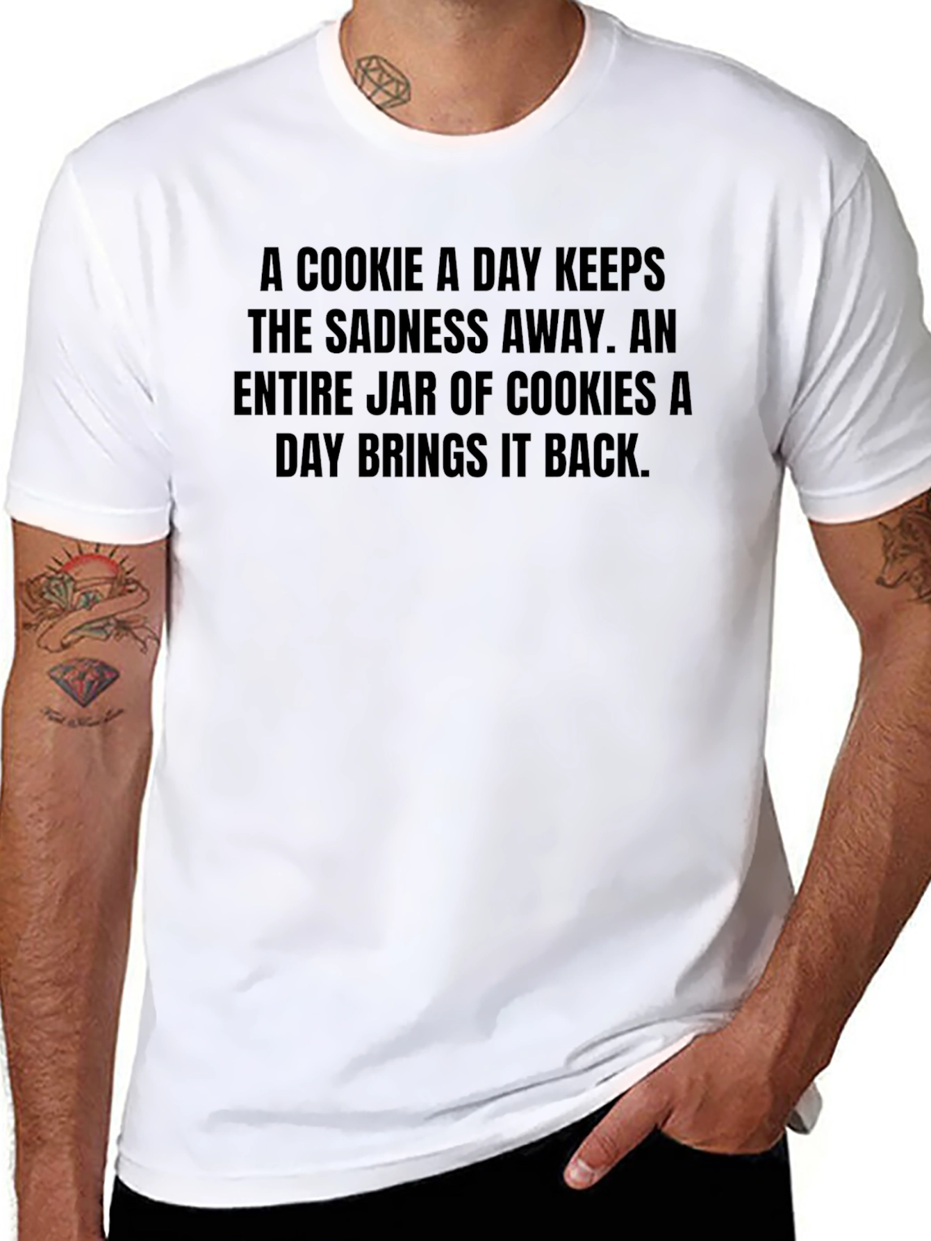 Cookie T-Shirt: A Cookie a Day...