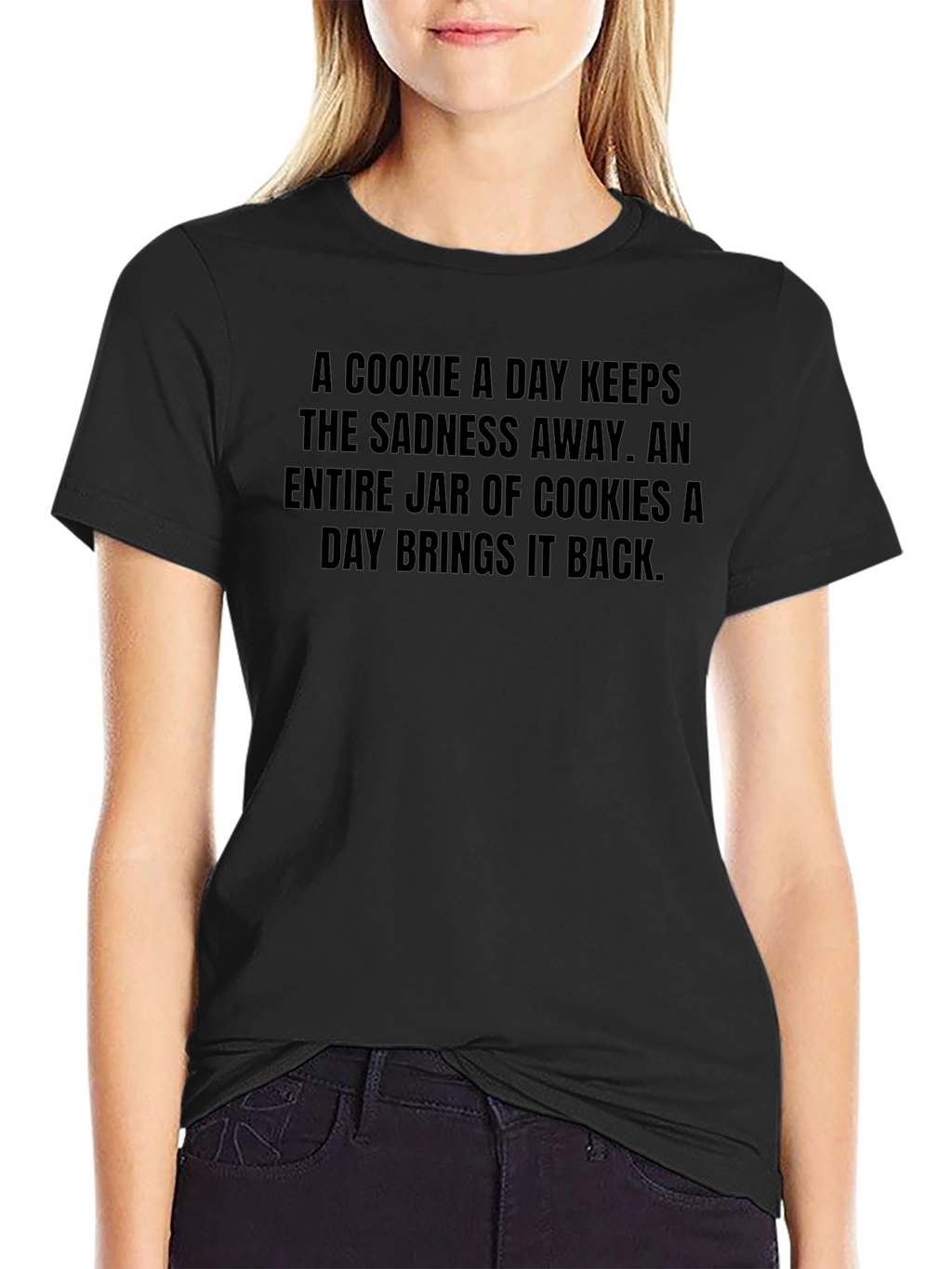Cookie T-Shirt: A Cookie a Day...