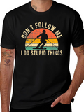 Dont Follow Me Skiing T-Shirt