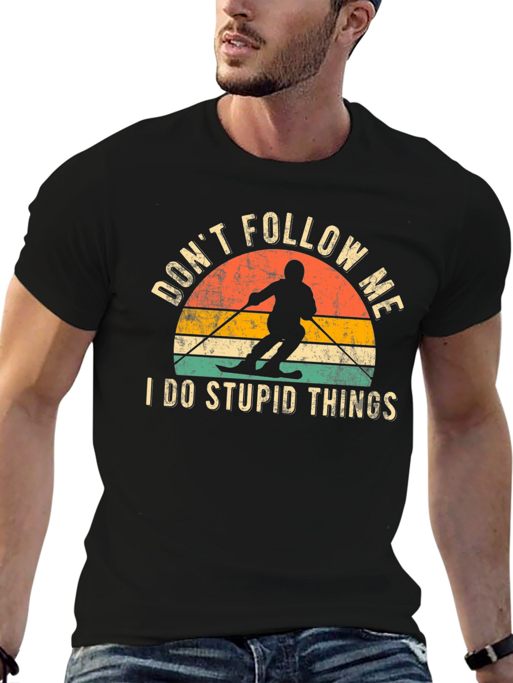 Dont Follow Me Skiing T-Shirt