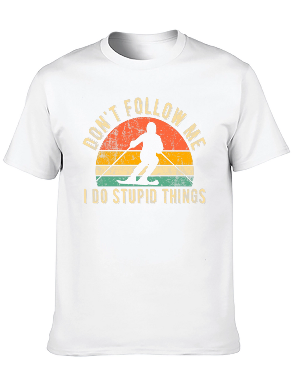 Dont Follow Me Skiing T-Shirt