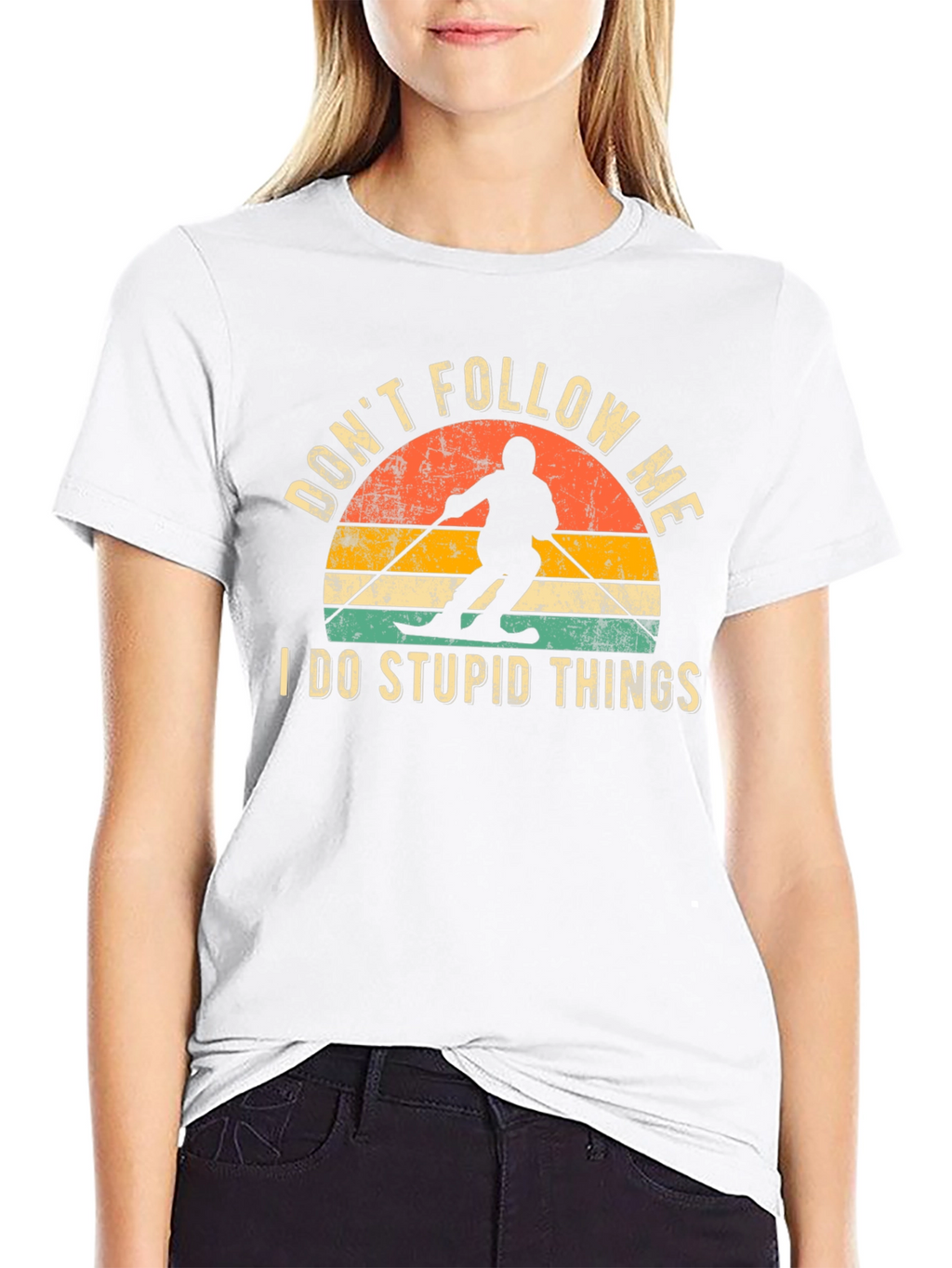 Dont Follow Me Skiing T-Shirt
