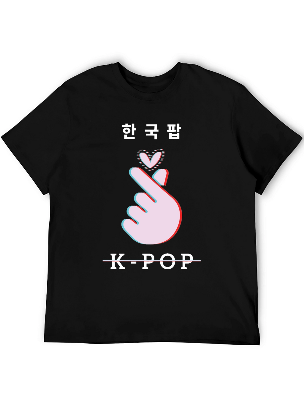 K-Pop Heart Sign Graphic Tee