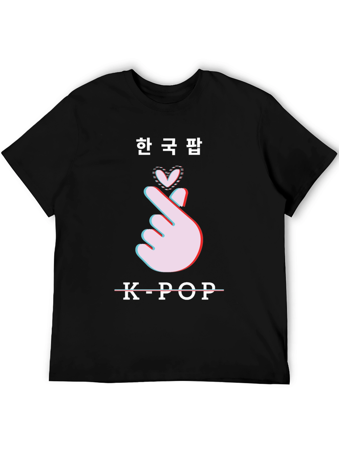 K-Pop Heart Sign Graphic Tee