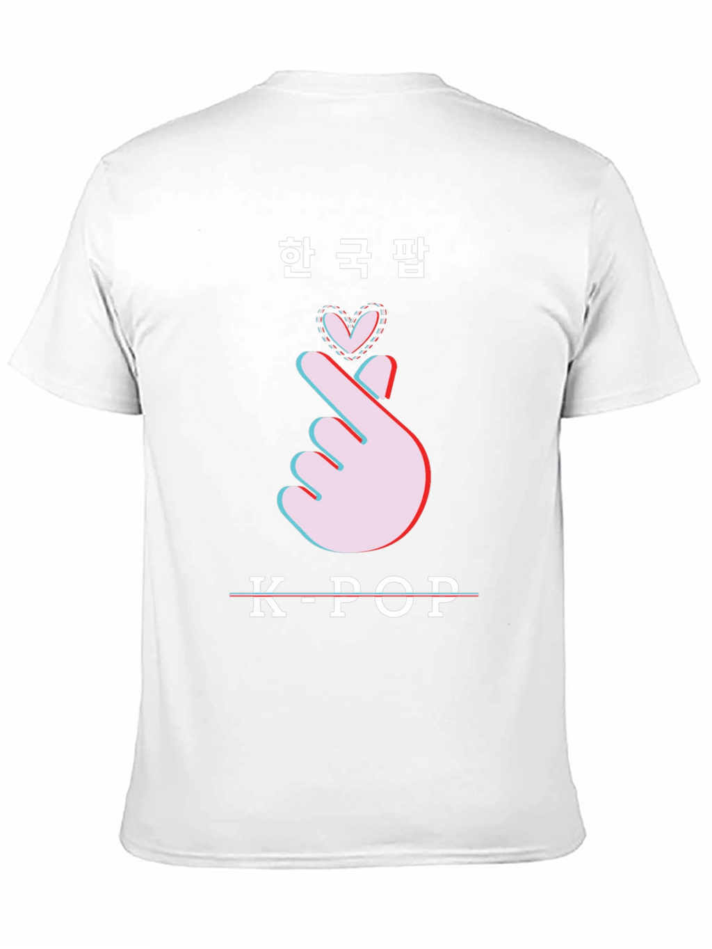 K-Pop Heart Sign Graphic Tee