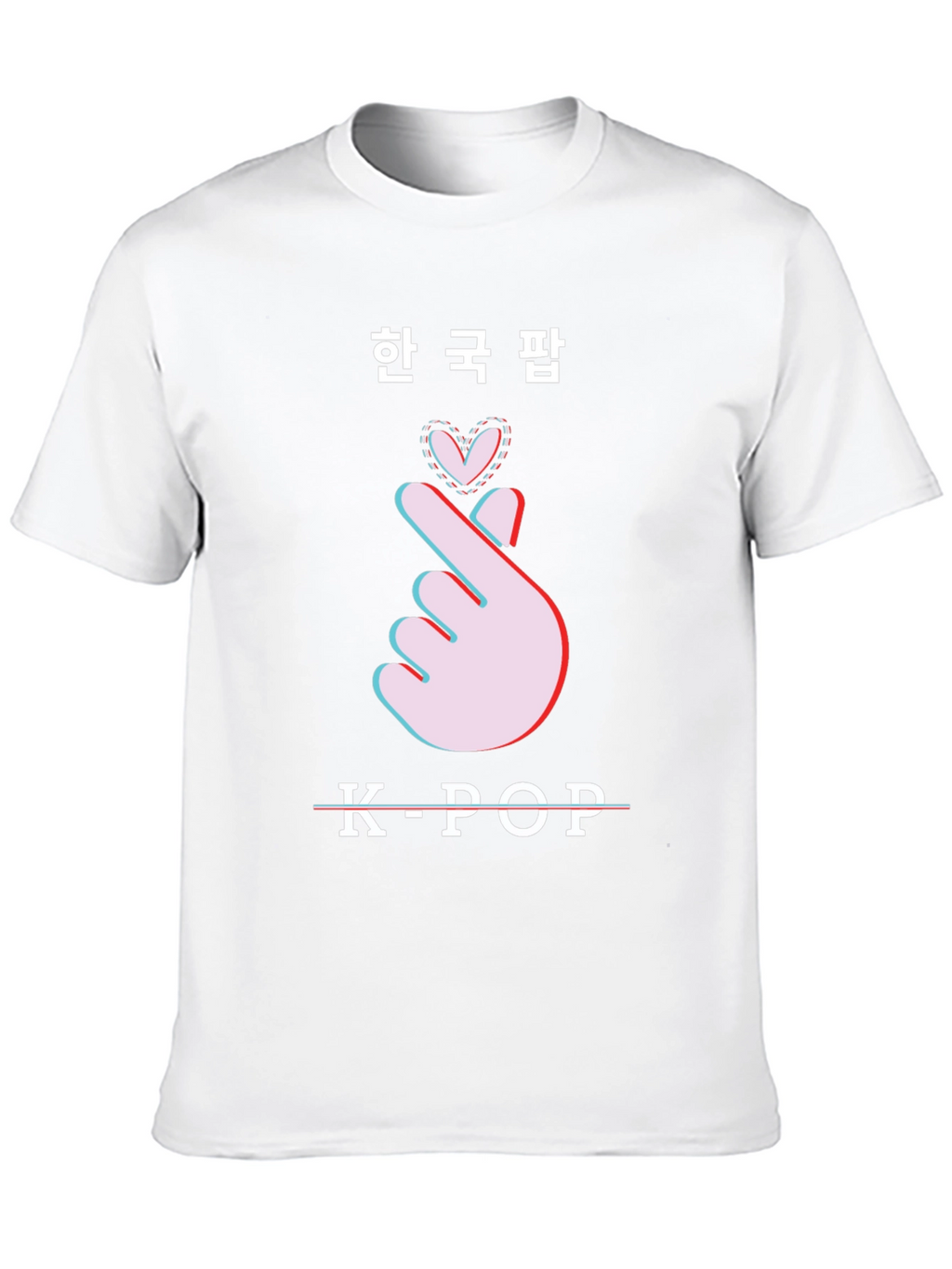 K-Pop Heart Sign Graphic Tee