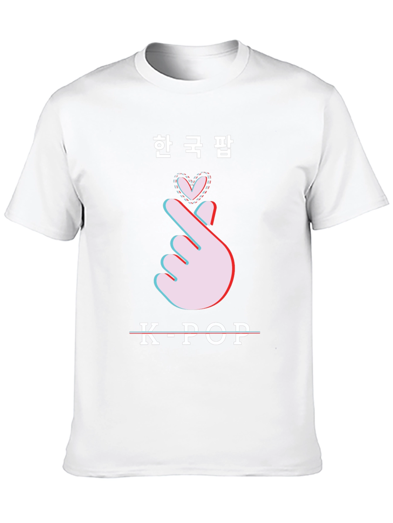 K-Pop Heart Sign Graphic Tee