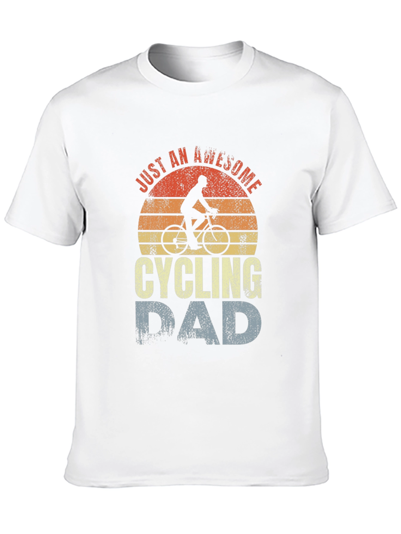 Awesome Cycling Dad T-Shirt