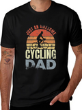 Awesome Cycling Dad T-Shirt