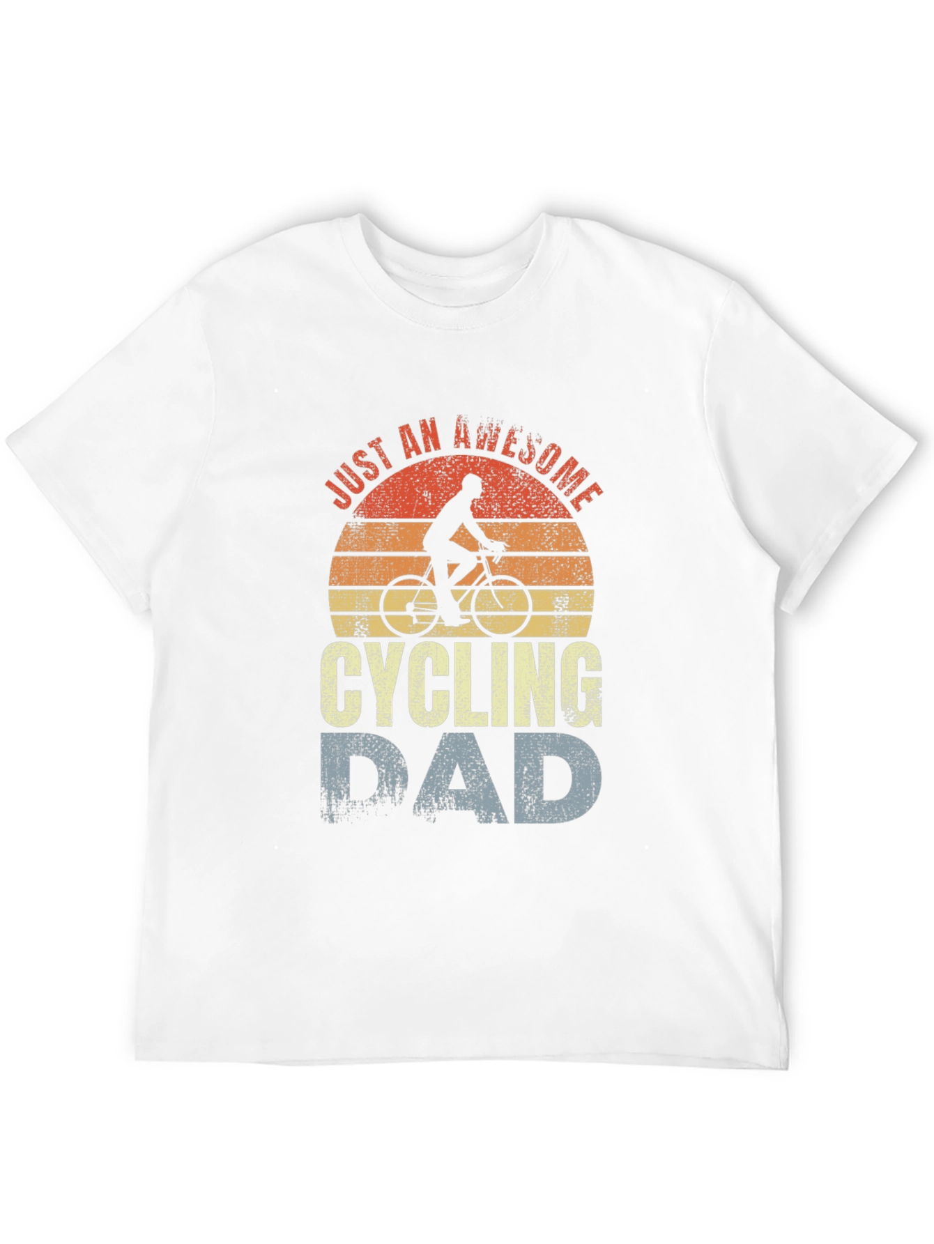 Awesome Cycling Dad T-Shirt